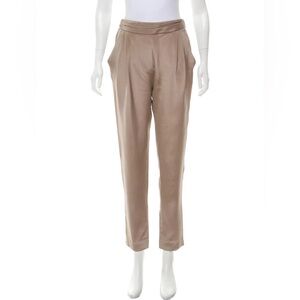 3.1 PHILLIP LIM Silk High-Rise Skinny Carrot Pants XS